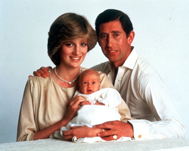 PHOTO: Diana and Charles hold their 6-month-old son, Prince William...
