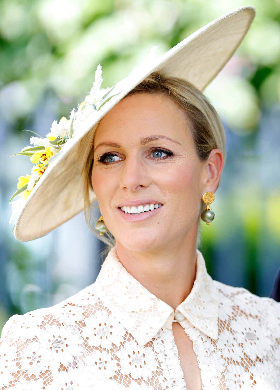 Zara Tindall attends day 3 'Ladies Day' of Royal Ascot 2023 at Ascot Racecourse on June 22, 2023 in Ascot, England