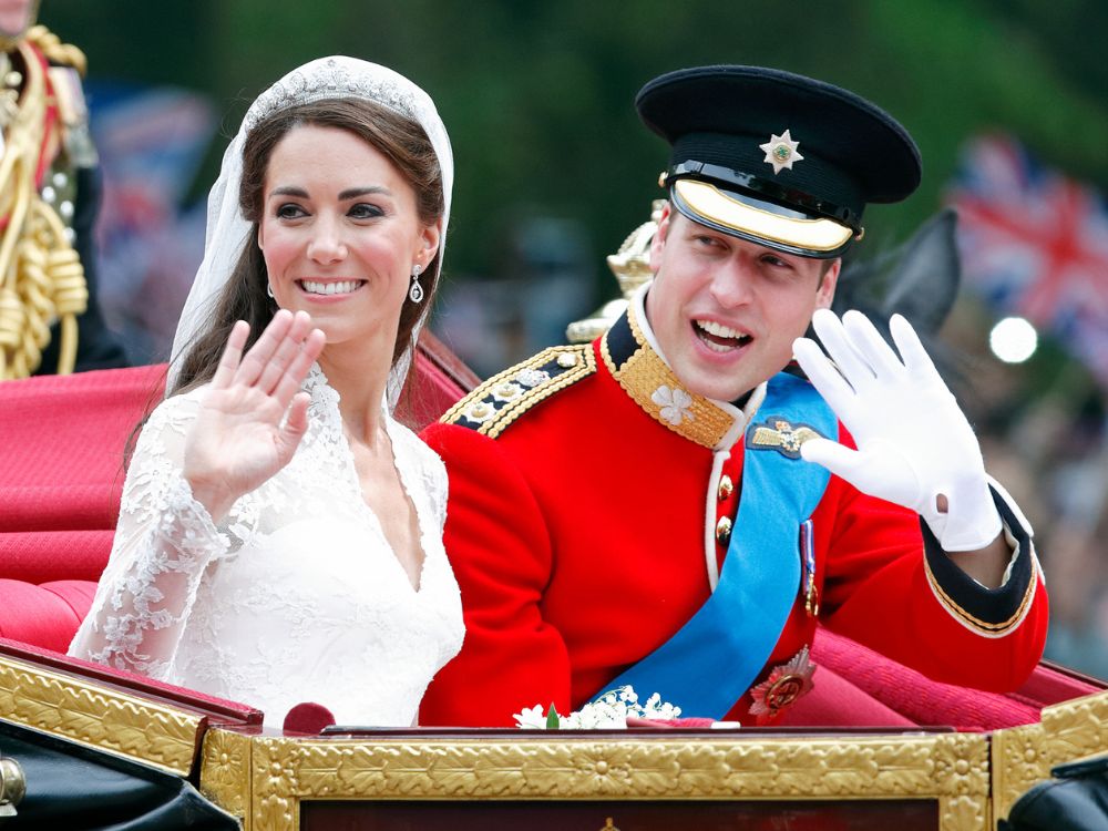 Prince William and Kate Middleton's wedding on April 29, 2011