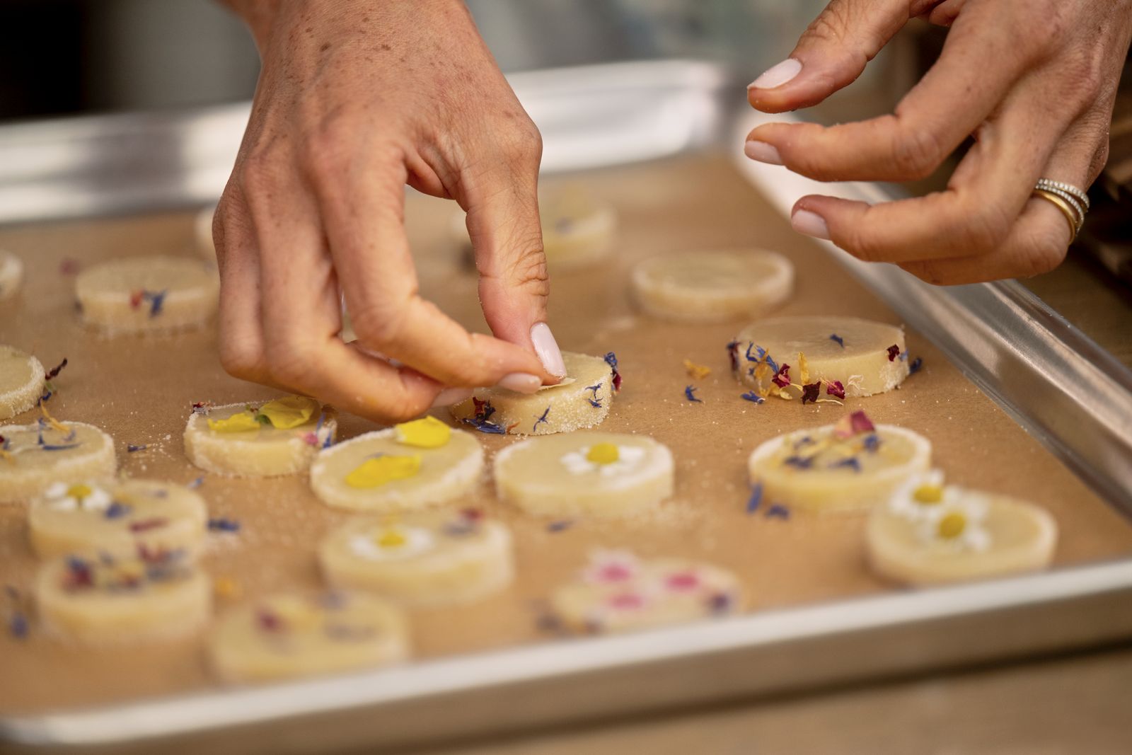 Image may contain Food Food Presentation Cream Dessert Icing Sweets Cooking and Person