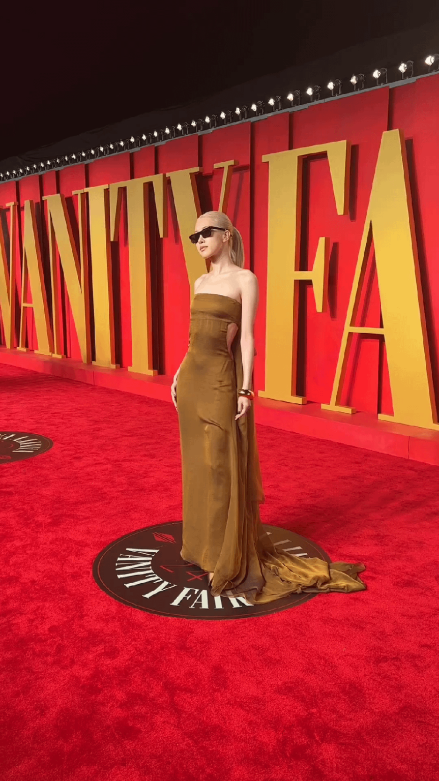 Rosé at the Vanity Fair Oscar After-Party on March 10, 2024