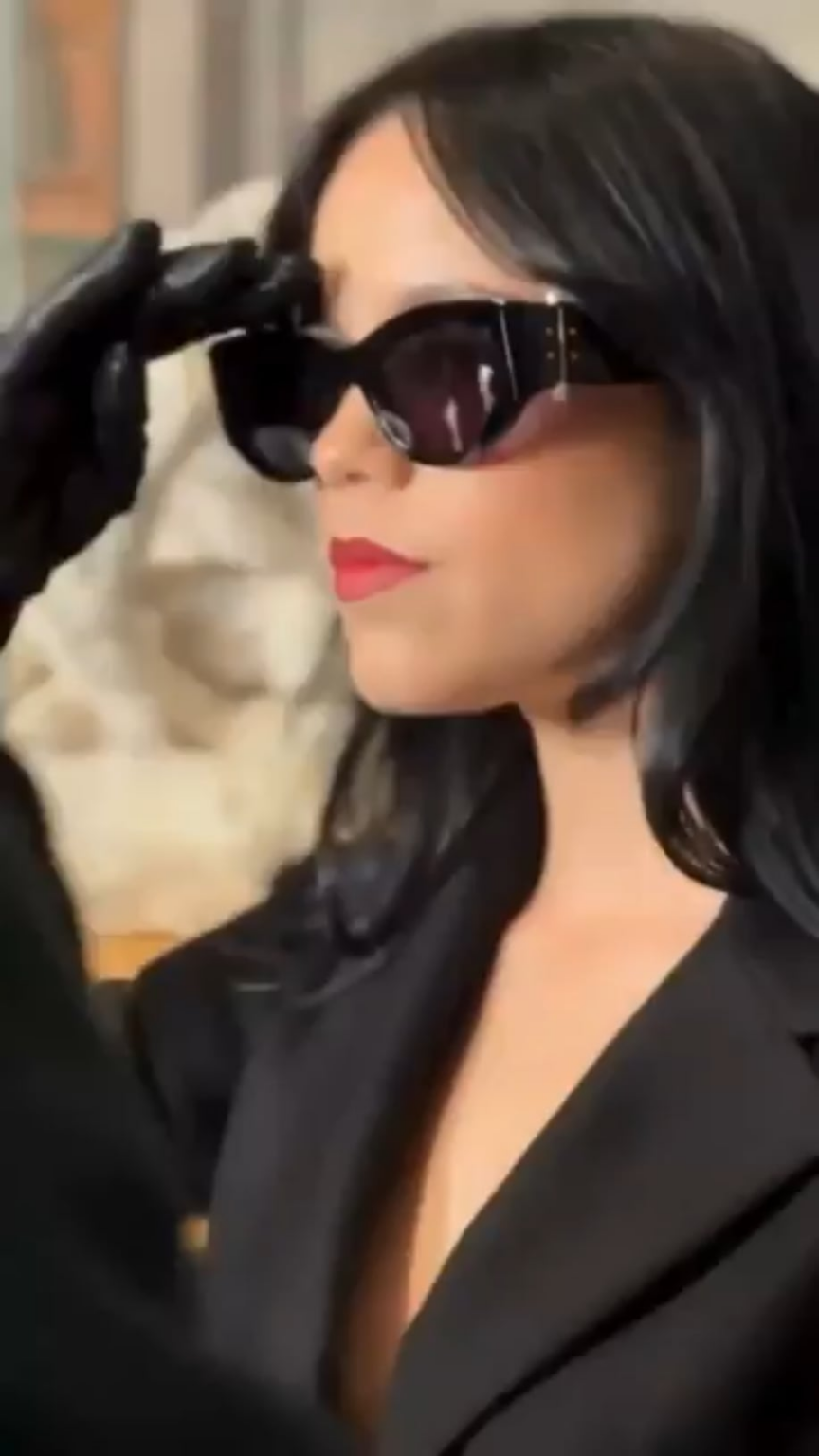 Jenna Ortega Christian Dior Haute Couture Spring-Summer 2025 show 1/27/25