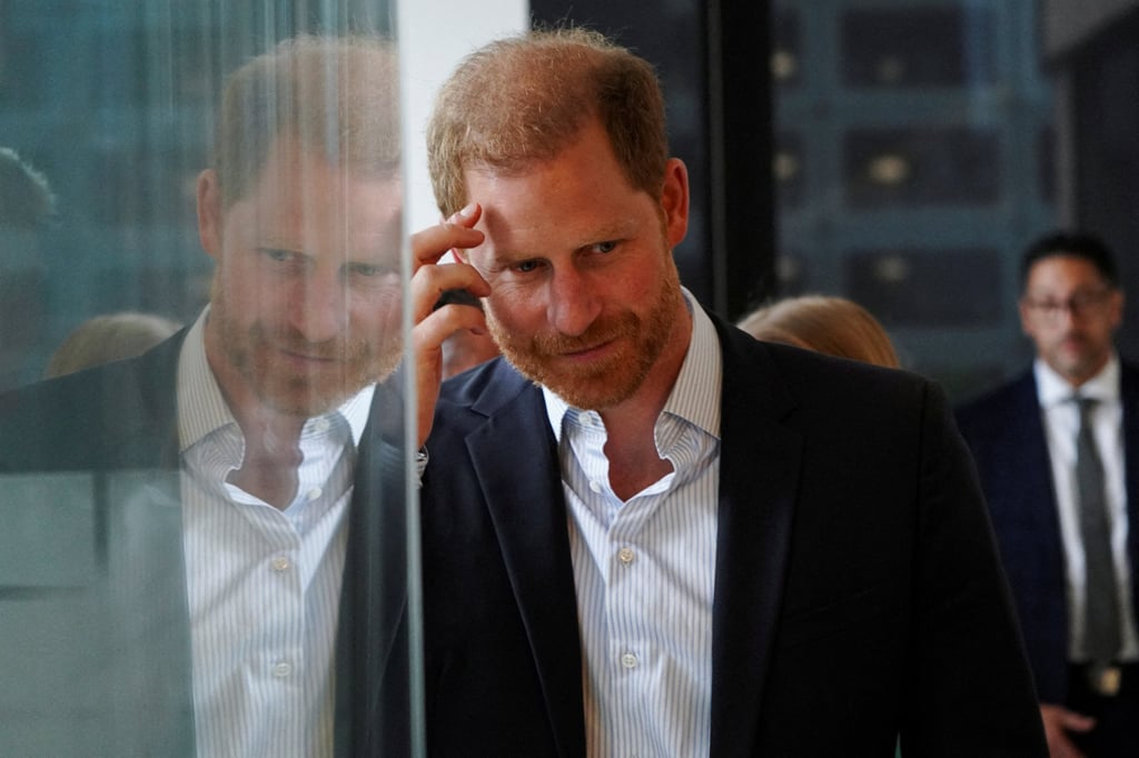 Prince Harry, Duke of Sussex, was in London for a court hearing around the time of his close friend’s wedding, but didn’t attend. Photo: Reuters