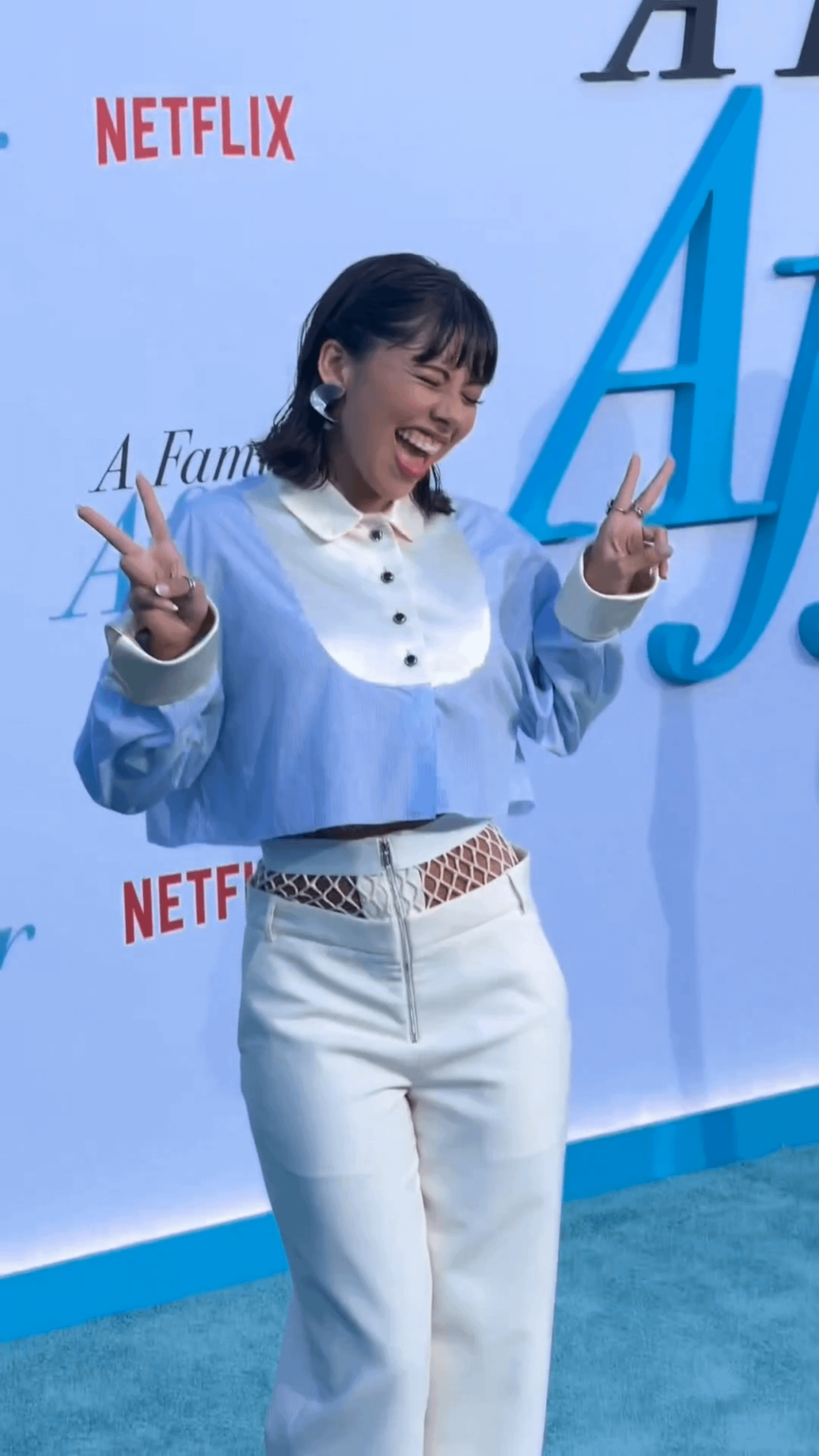Xochitl Gomez at the LA premiere of Netflix's A Family Affair, June 2024
