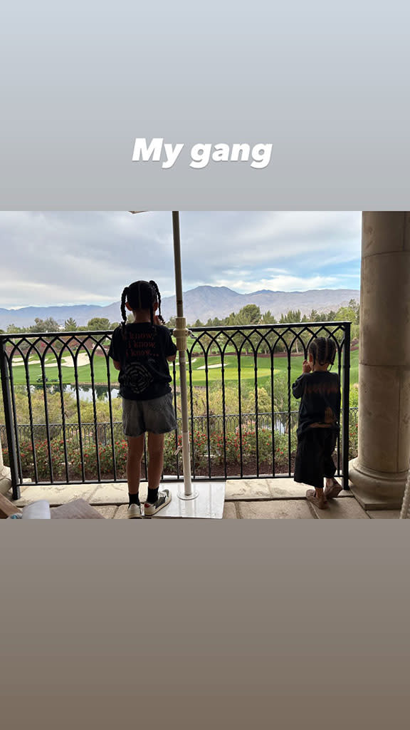 Travis Scott, Stormi Webster, Aire Webster, Instagram, 2025