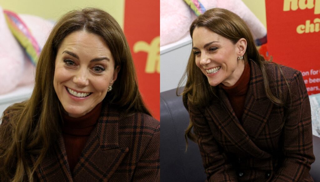 Kate Middleton Rewears Tartan Blazé Milano Coat to Visit Incarcerated Women Yahoo lifestyle home