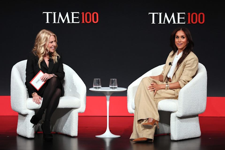 The “Suits” alum joined the “world’s most influential people” for an evening featuring global leaders and celebrities who “encourage action toward a better world,” according to the publication. Getty Images for TIME
