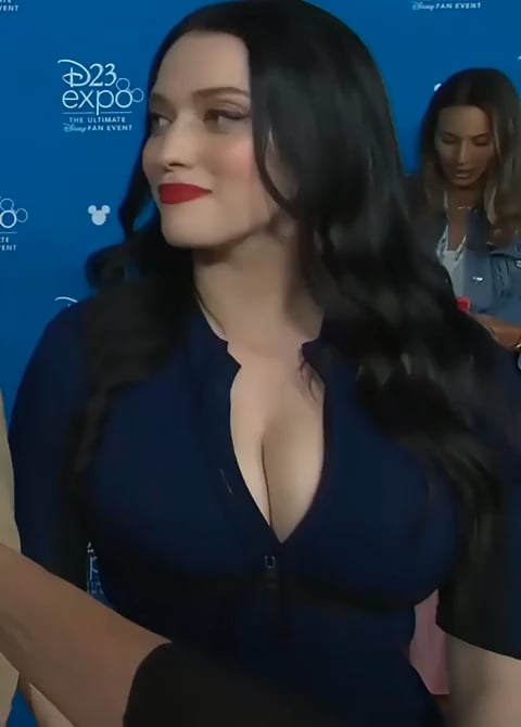 Kat Dennings at D23 Expo Wanda Vision interview - 2019