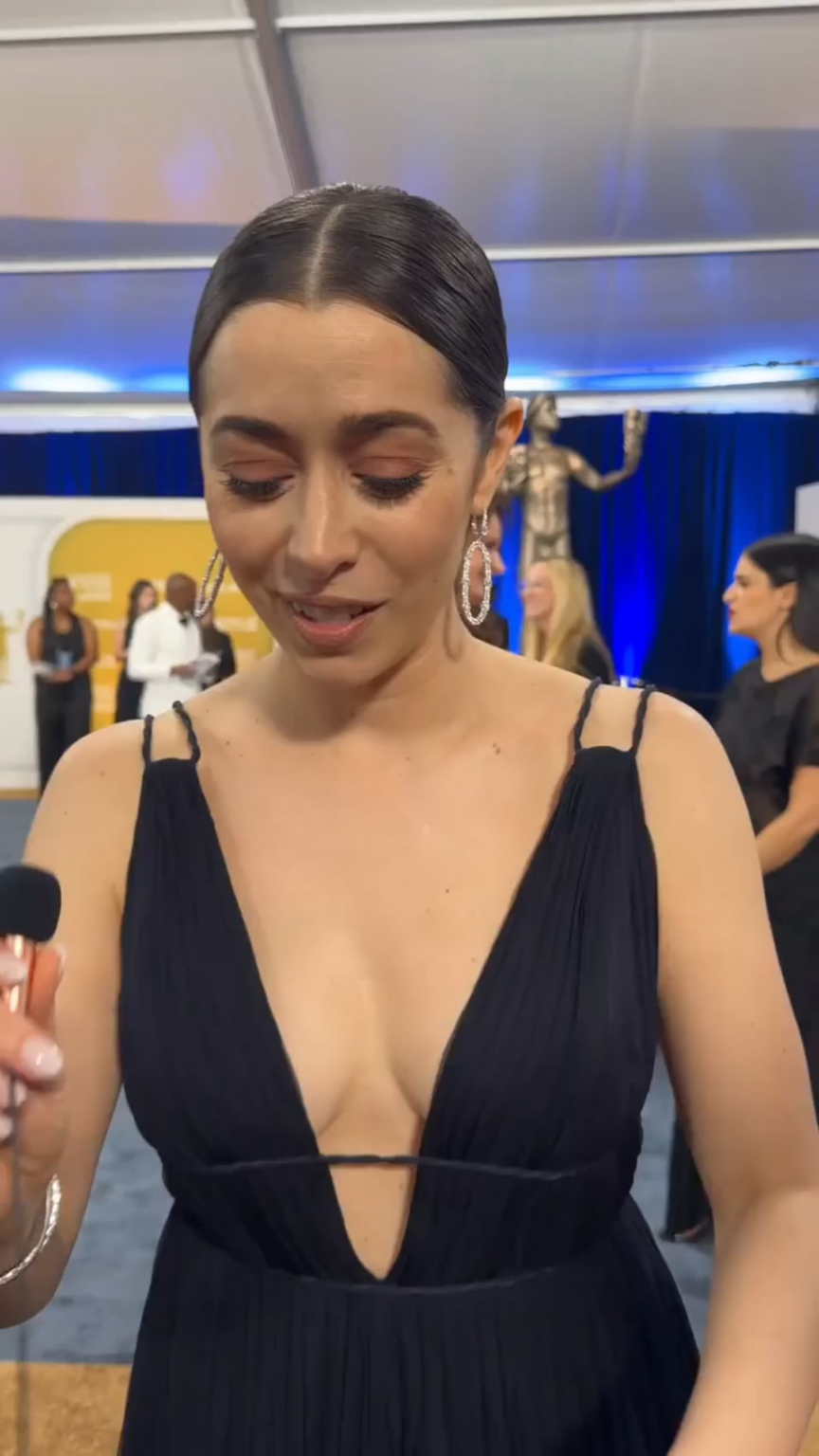 Cristin Milioti interviewed at the 31st Annual Screen Actors Guild Awards 2/23/25