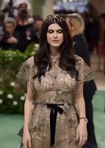 Alexandra Daddario at the Met Gala - May 2024