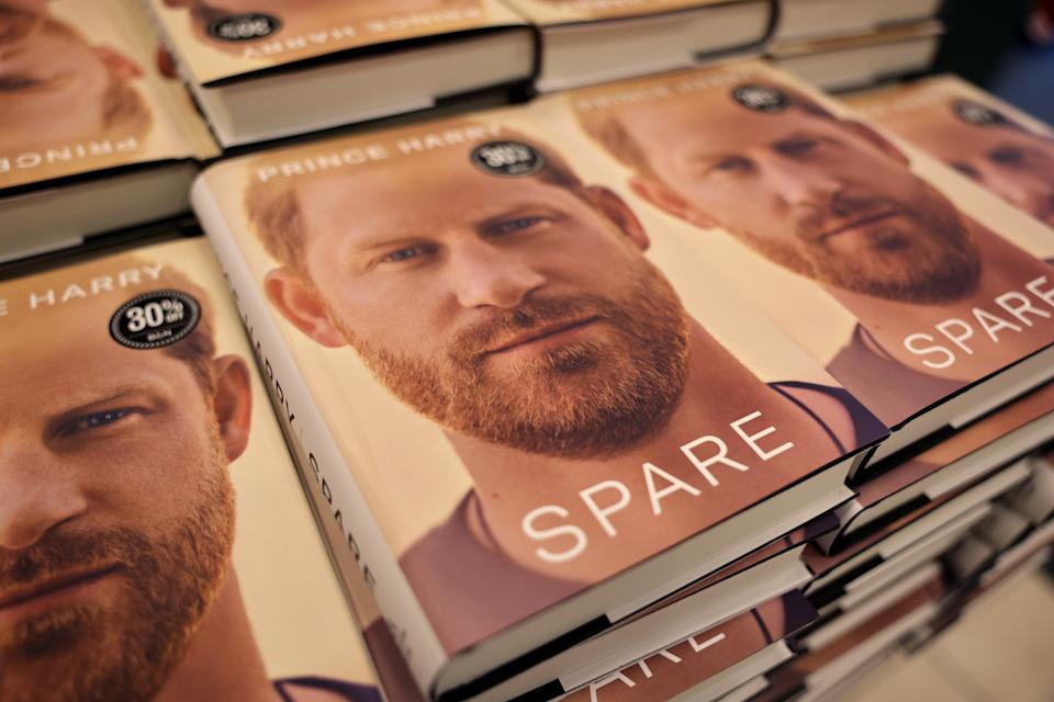 The paperback edition of Spare is being released next month. (Getty Images)