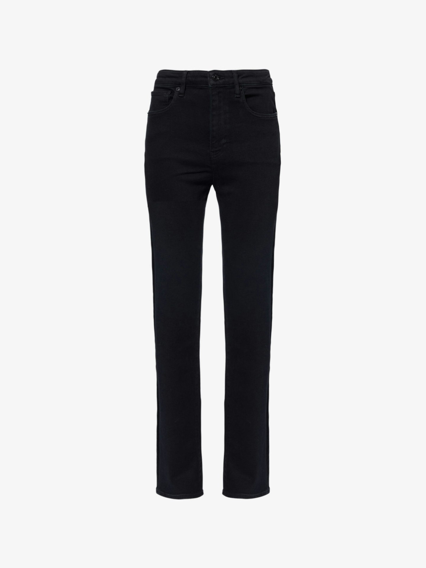 Frame The Pencil Five-Pockets Straight-Leg High-Rise Stretch-Denim Jeans