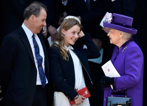 LINE OF SUCCESSION 21. Lady Margarita Armstrong-Jones (middle), daughter of...