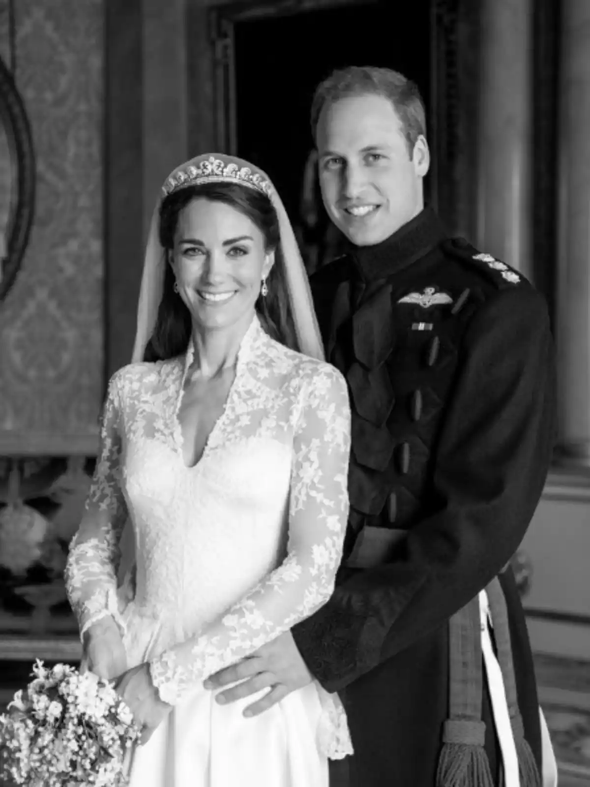 Official image of the wedding of Kate Middleton and Prince William Official image of the wedding of Kate Middleton and Prince William