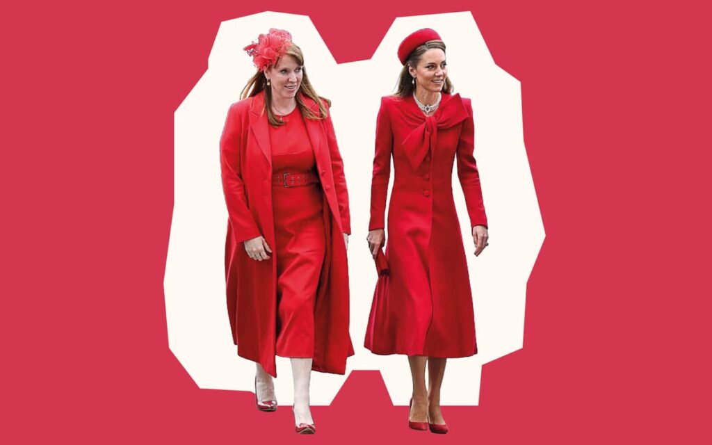 Princess Kate matches Angela Rayner in Labour red at Commonwealth Day Service 2025