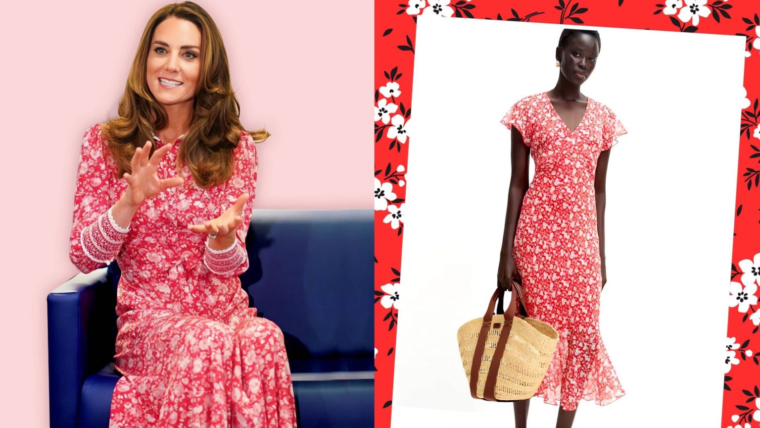 M&S shoppers race to buy £45 floral midi dress that looks just like Princess Kate’s £550 version M&S shoppers race to buy £45 floral midi dress that looks just like Princess Kate's £550 version