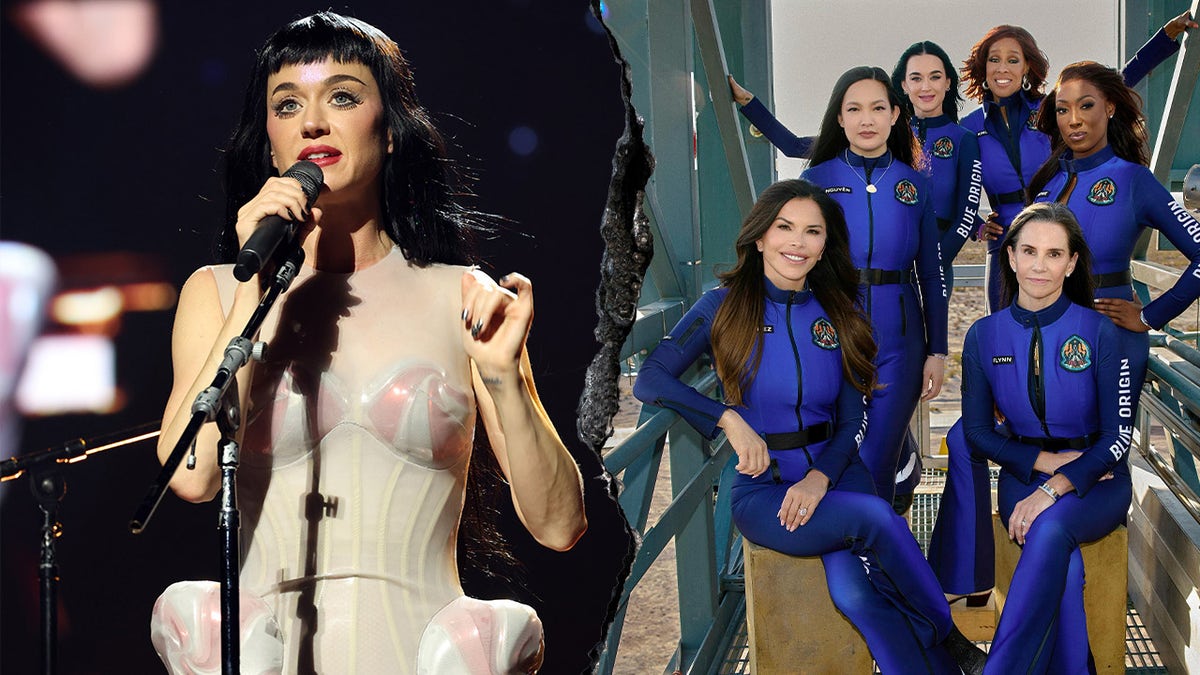 katy perry, space, gayle king Blue Origin crew