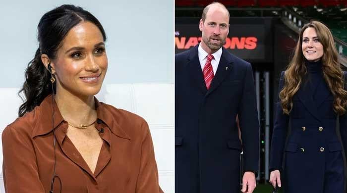 Meghan Markle shows off her dog after Kate and William's post