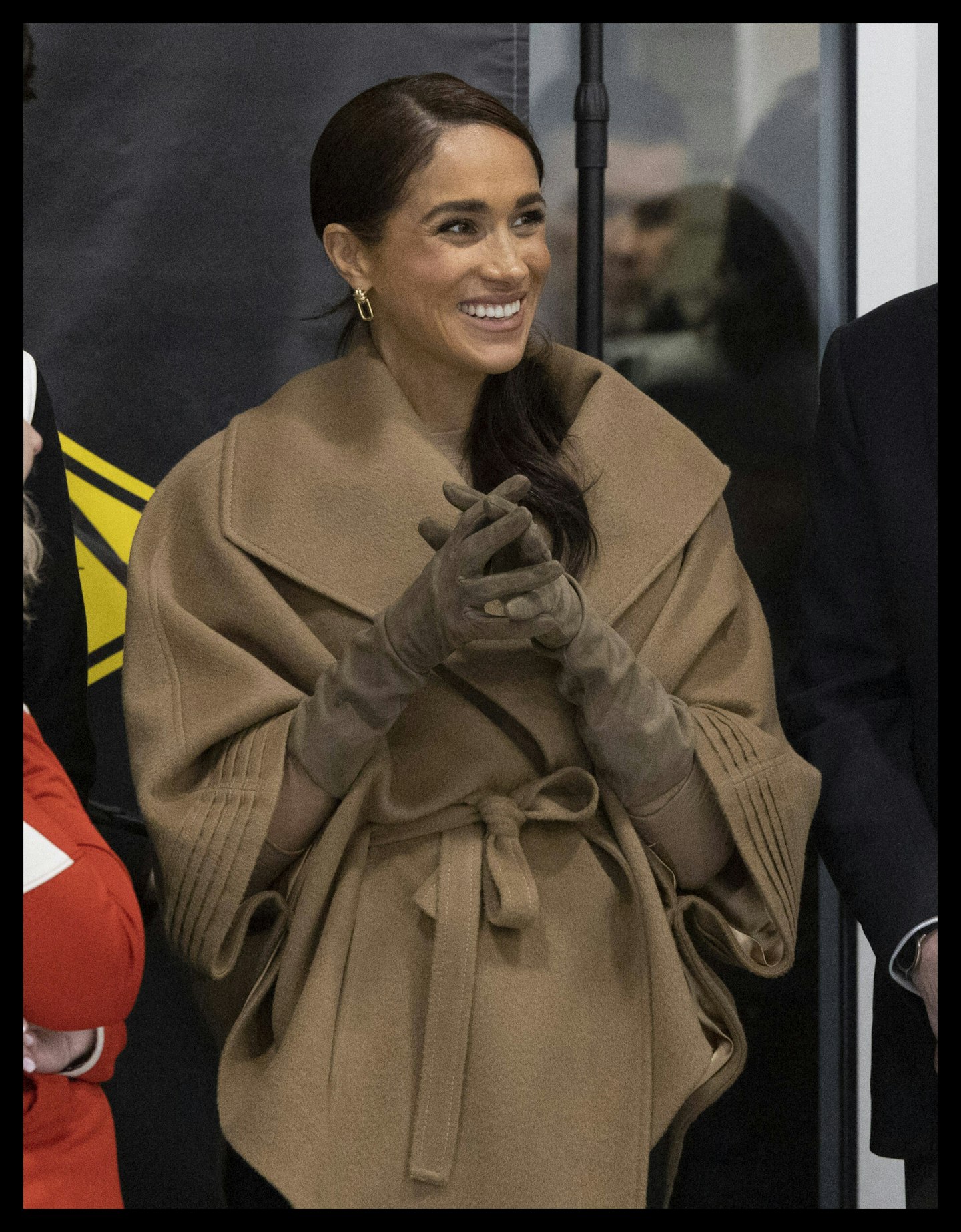 Meghan Markle beige outfit
