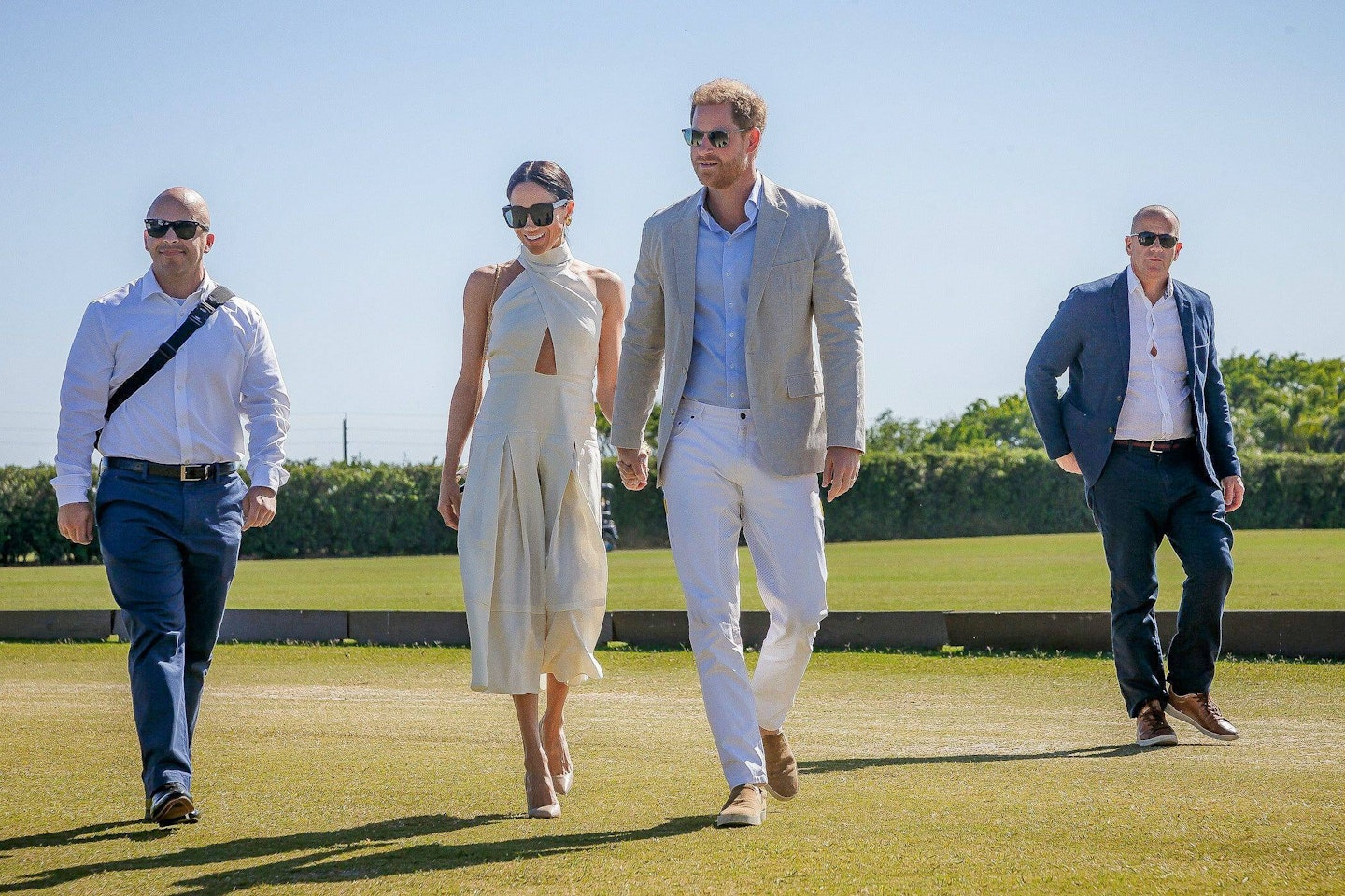 Meghan Markle polo outfit