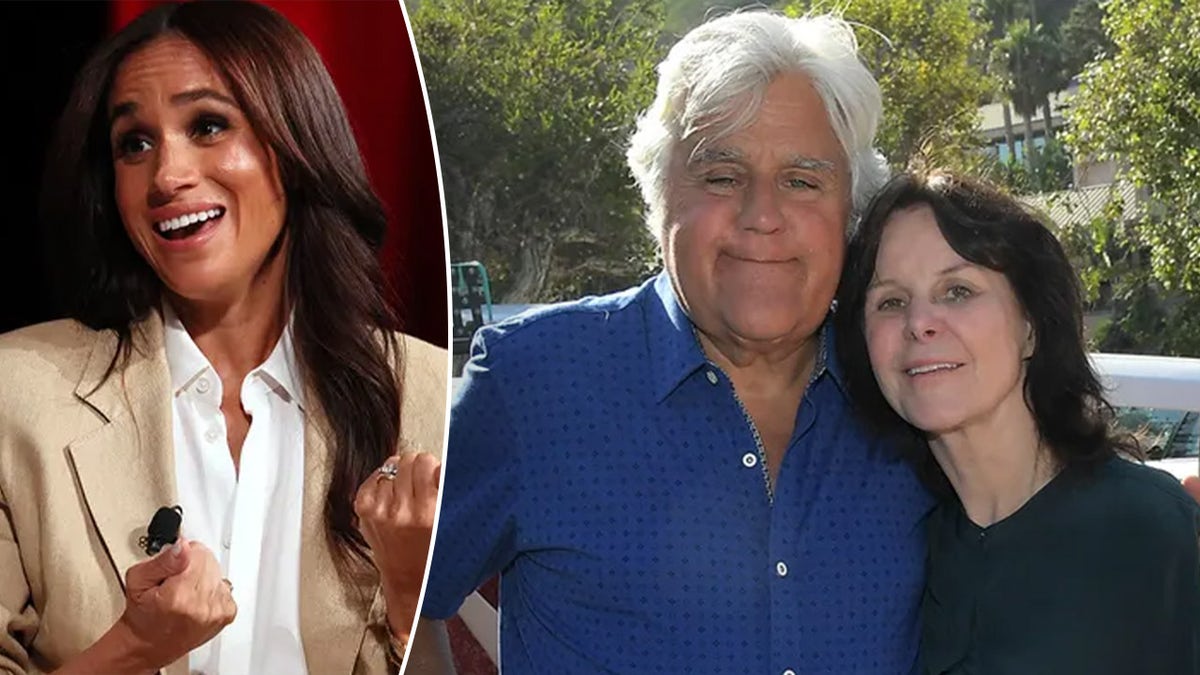 meghan markle, jay leno, wife