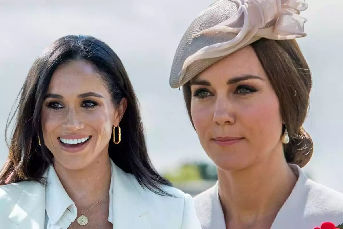 Cover montage with Kate Middleton and Meghan Markle