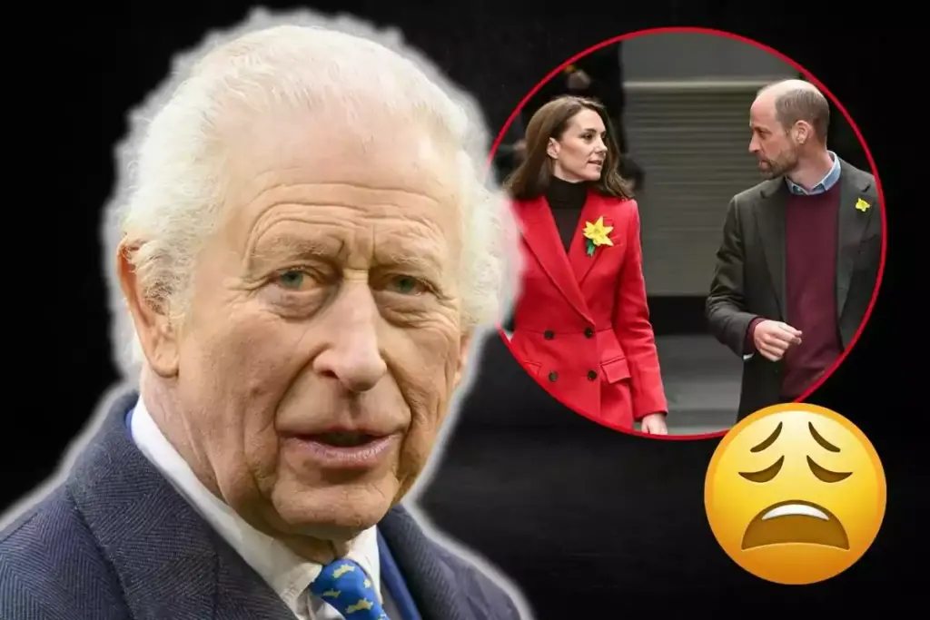 Kate Middleton and Prince William Turn Their Backs on Charles III Logo en.edatv.news