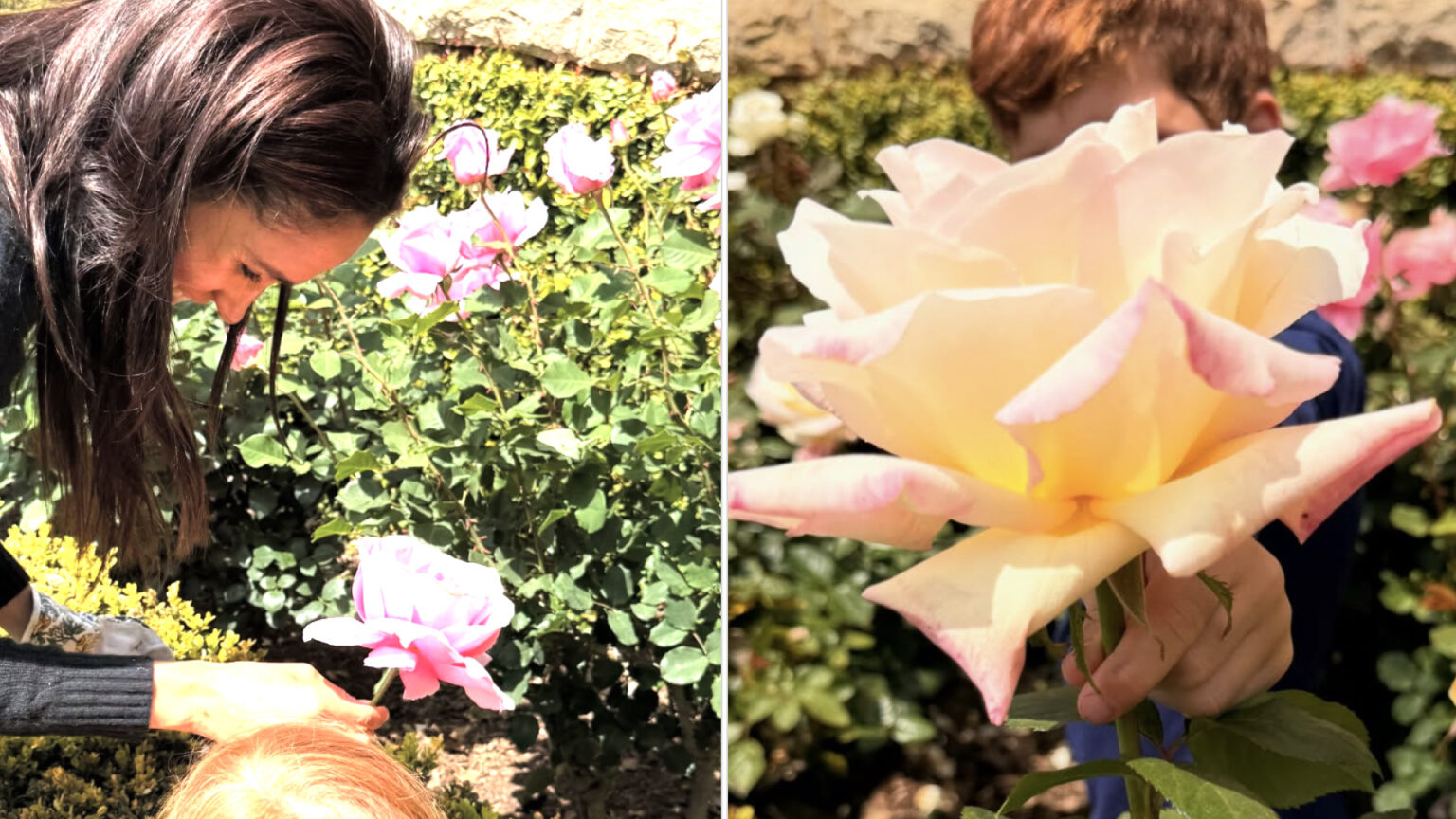 Meghan Markle shares photos of Prince Archie and Princess Lilibet's vibrant red hair