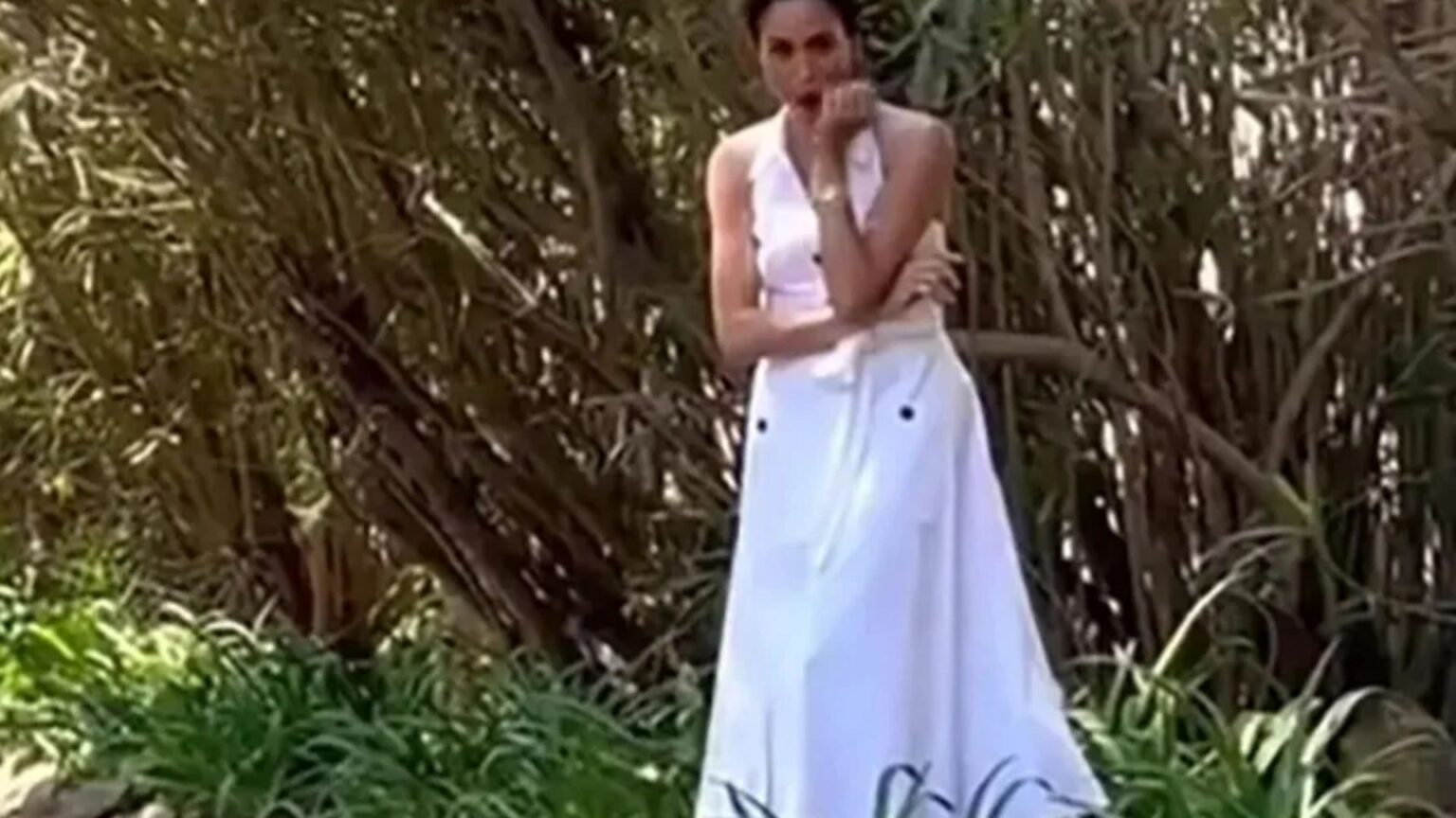 Meghan Markle shares her shock as unexpected guests crash near her £12million Montecito mansion