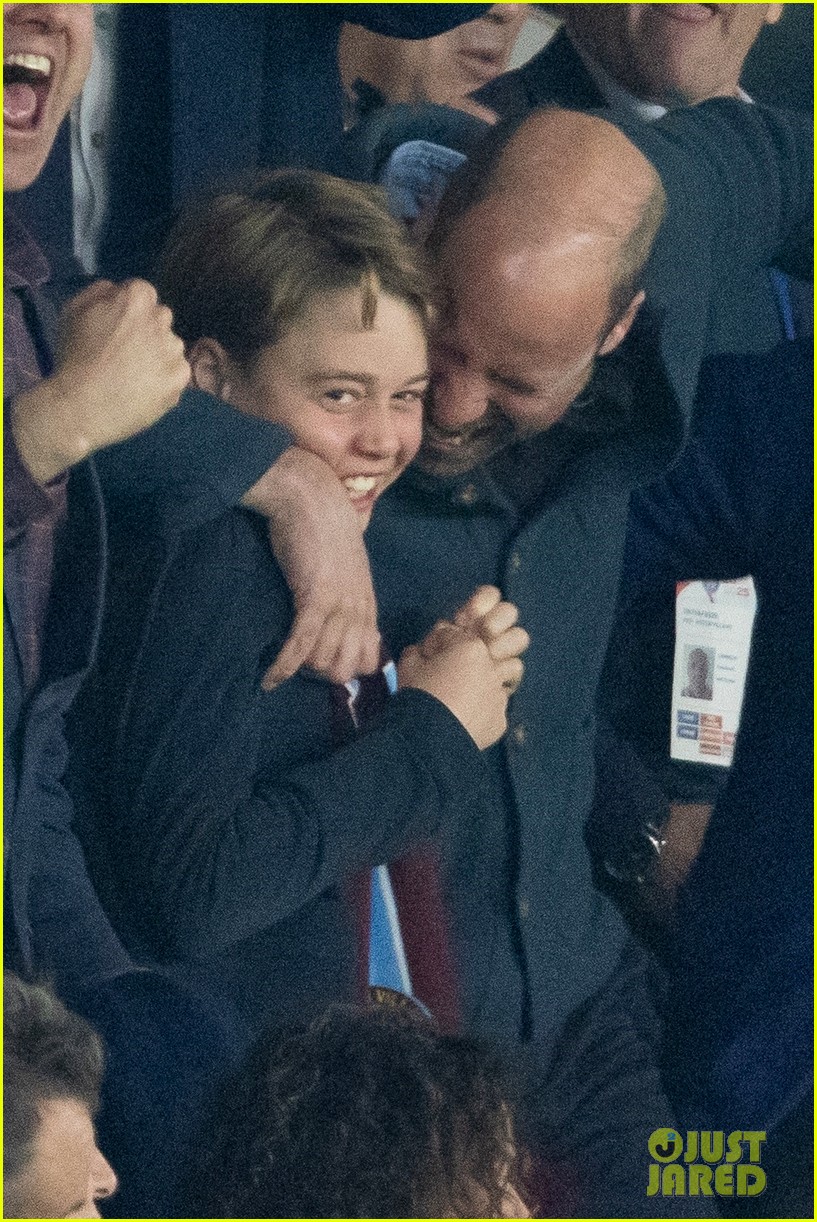 prince george joins prince william at soccer game in paris 045144739
