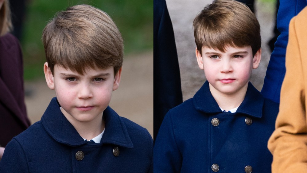 Prince Louis Marks 7th Birthday With New Photo Prince Louis of Wales attends the Christmas Day service at St Mary Magdalene Church on Dec. 25, 2023 in Sandringham.