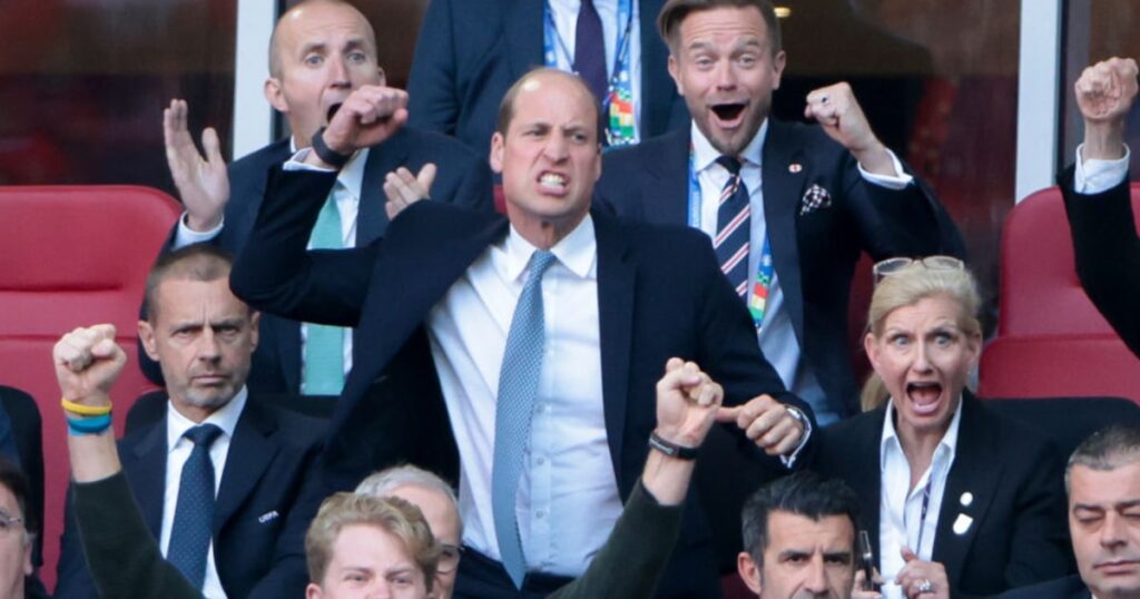 Prince William’s Reaction To England Soccer Game Goes Viral Prince William's Reaction To England Soccer Game Goes Viral