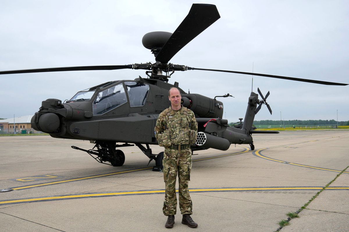 Prince William Helicopter