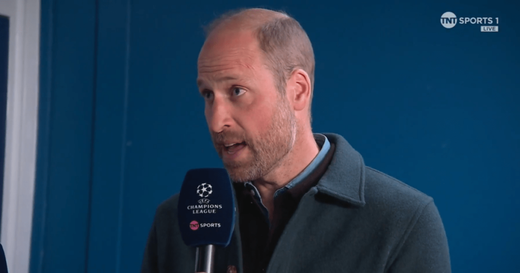 Prince William stuns fans and England football legend with surprising interview | Football Prince William stuns fans and England football legend with surprising interview | Football