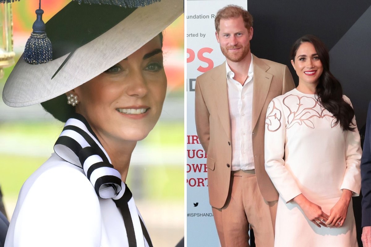 Princess Kate With Harry and Meghan