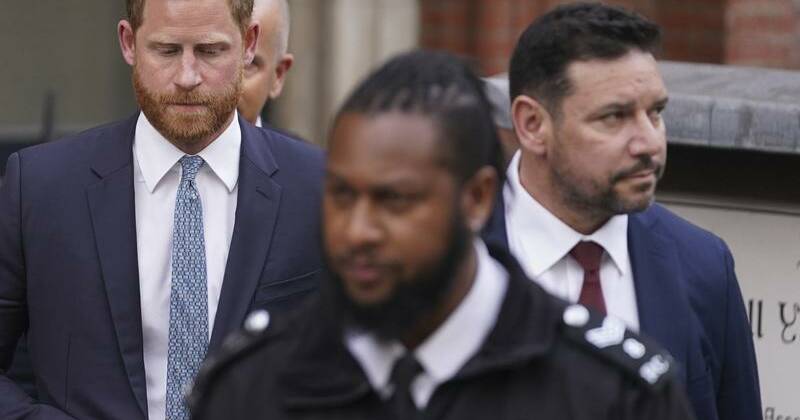 Prince Harry has appeared at the Royal Courts of Justice in London. Photo: AP PHOTO