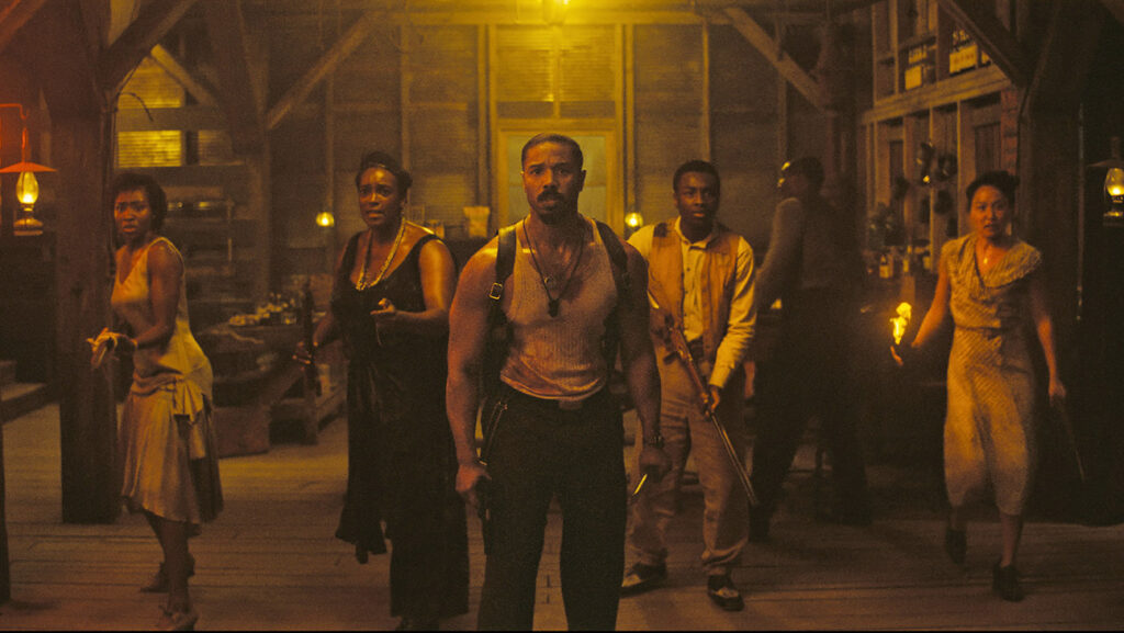 Michael B Jordan in Sinners