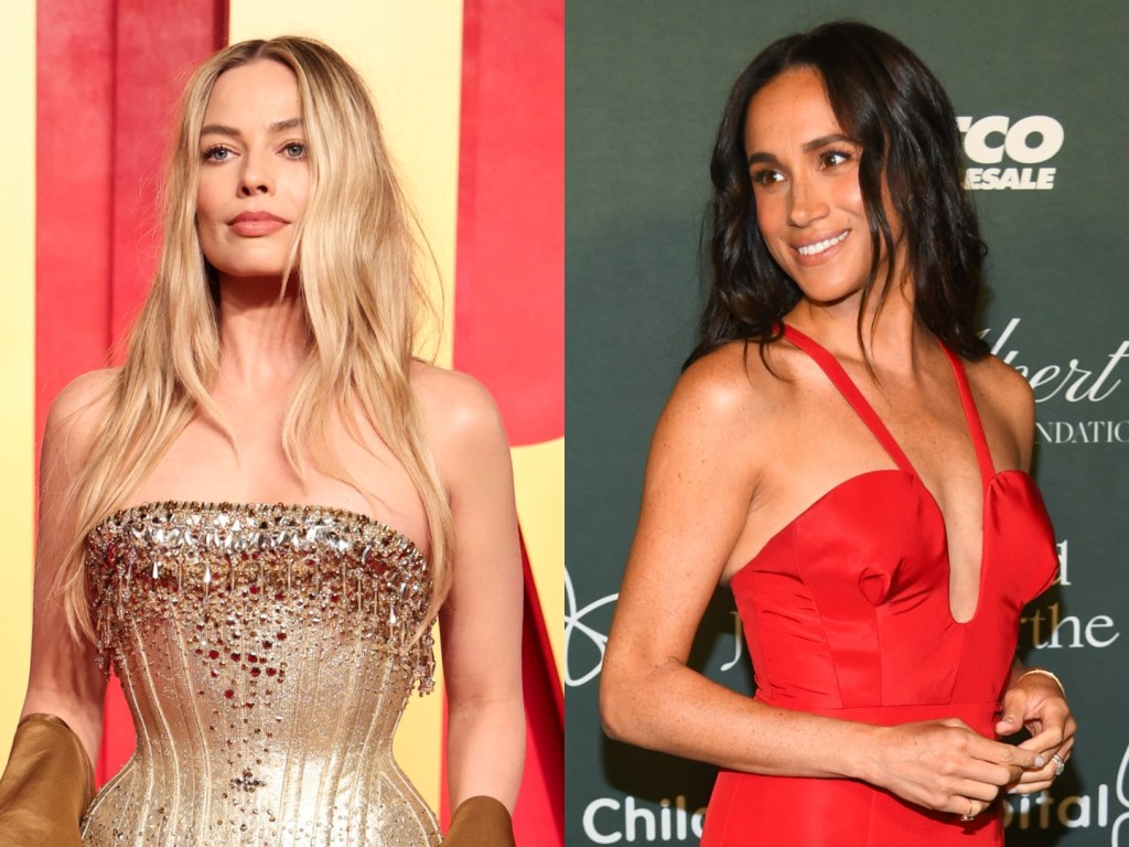 Margot Robbie Inspired by Meghan Markle’s Postpartum Style: Photos Margot Robbie Inspired by Meghan Markle's Postpartum Style: Photos