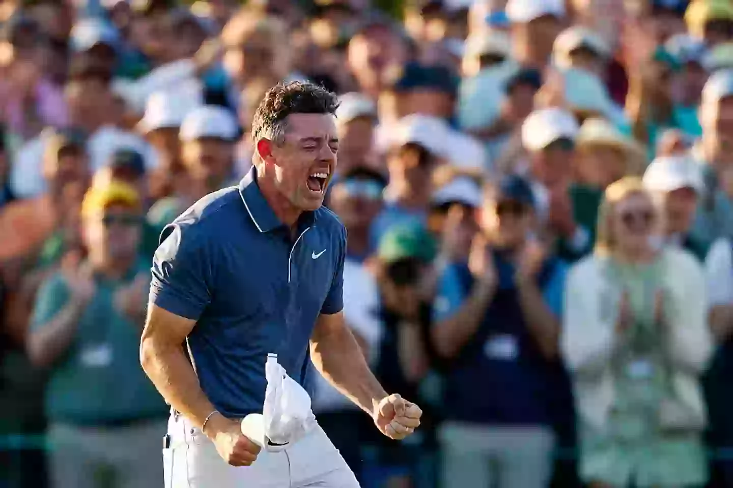 Northern Irish golfer, Rory McIlroy, won the Grand Slam on Sunday (13 April) (Harry How / Staff / Getty Images)