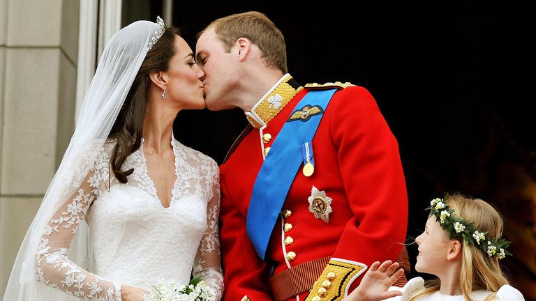 The couple on their wedding day in April 2011. Pic: PA