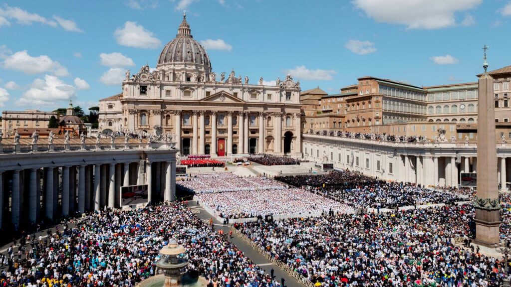 Pope Francis Laid to Rest in Striking Service as Donald Trump, Joe Biden, and Prince William Look On Pope Francis Laid to Rest in Striking Service as Donald Trump, Joe Biden, and Prince William Look On