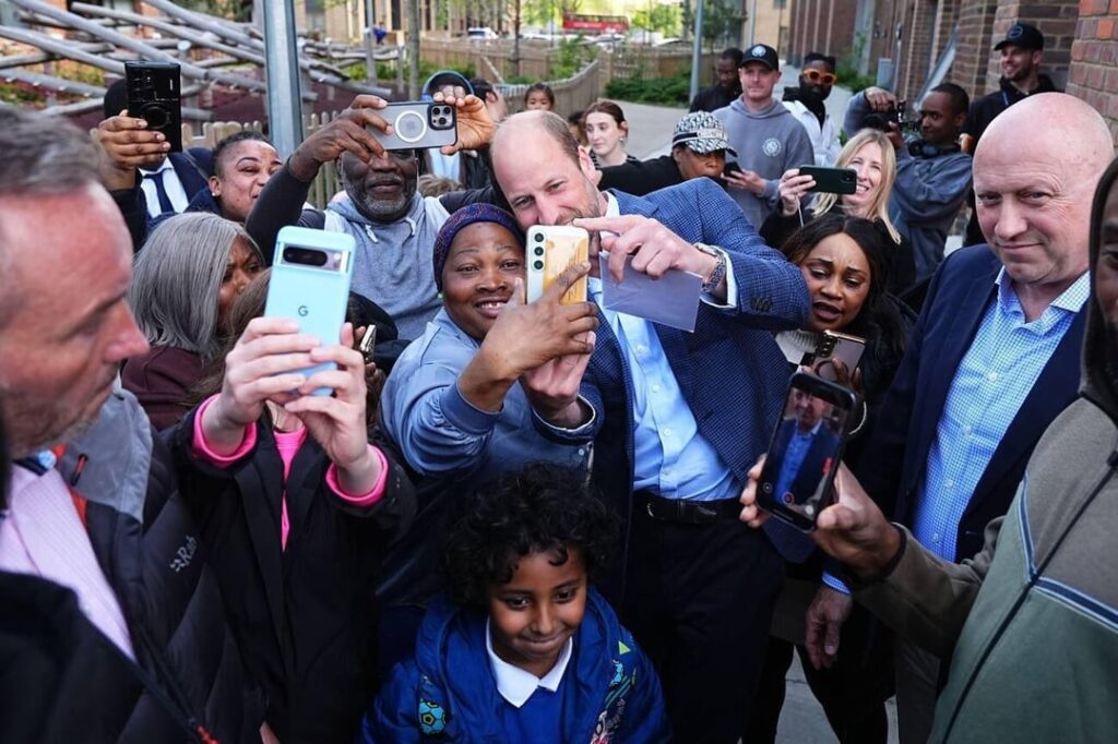 Prince William visited Mentivity Community Centre Prince William visited Mentivity Community Centre