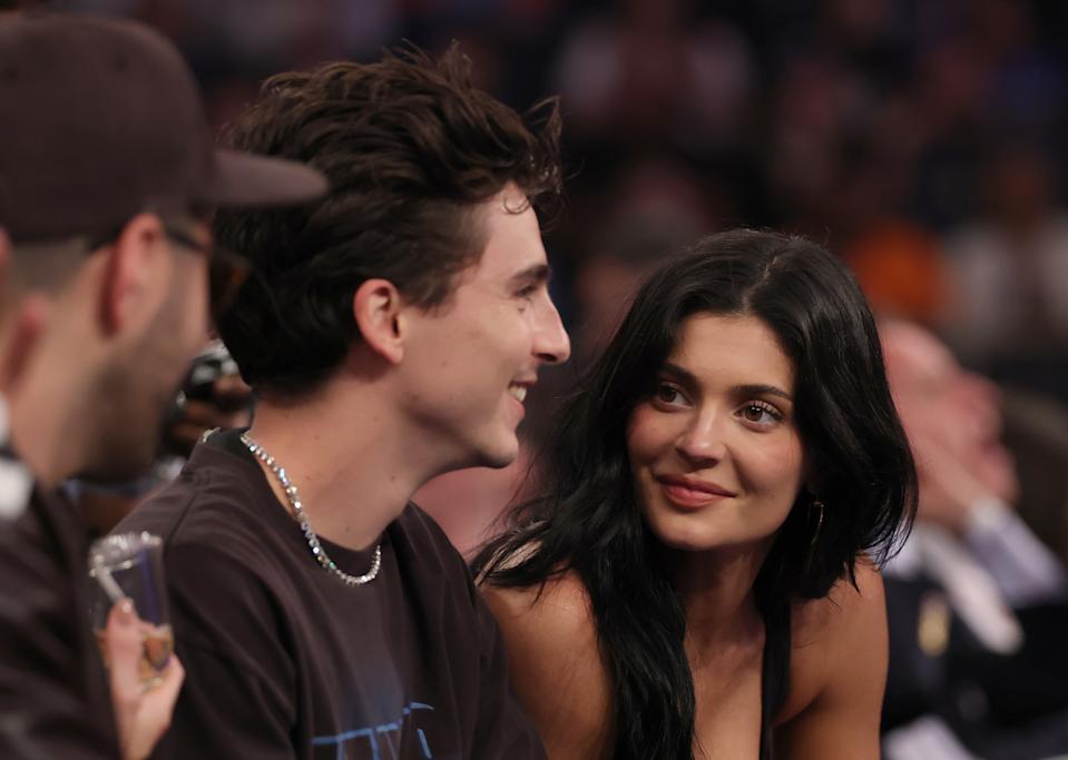 Timothee Chalamet and Kylie Jenner