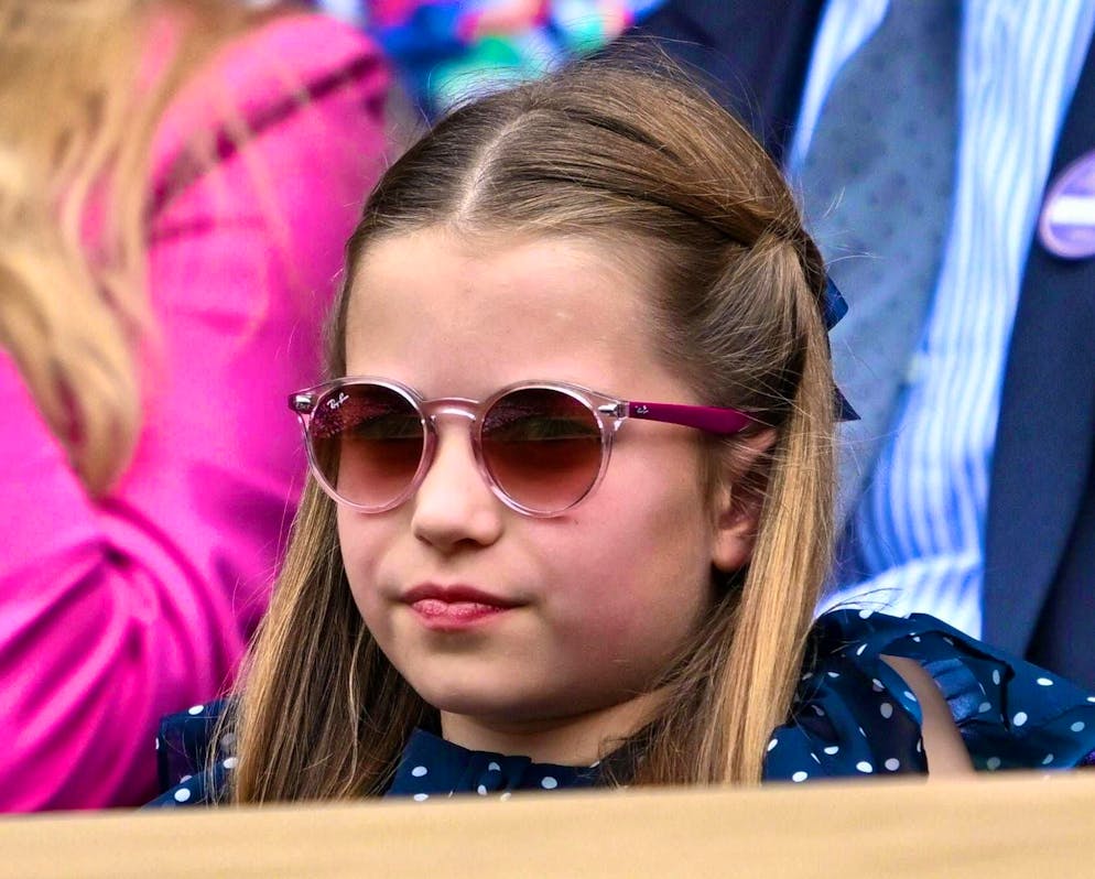 Princess Charlotte's 10th birthday. Game, set, match: Princess Charlotte at the Wimbledon tennis tournament with her mother Princess Kate in July 2024.
