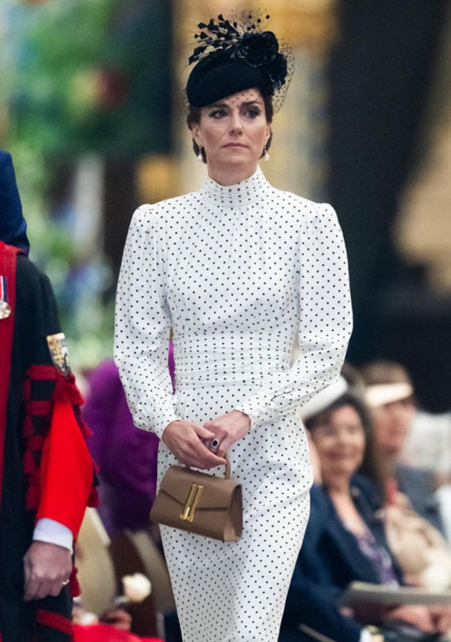 Kate Middleton was spotted wearing the DeMellier Nano Montreal Bag.