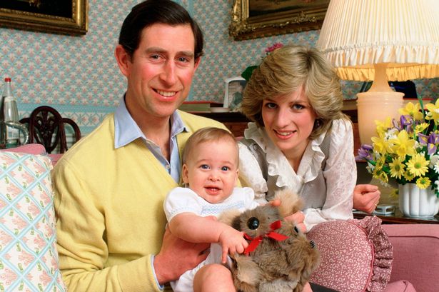 Prince Charles, Prince William, Princess Diana