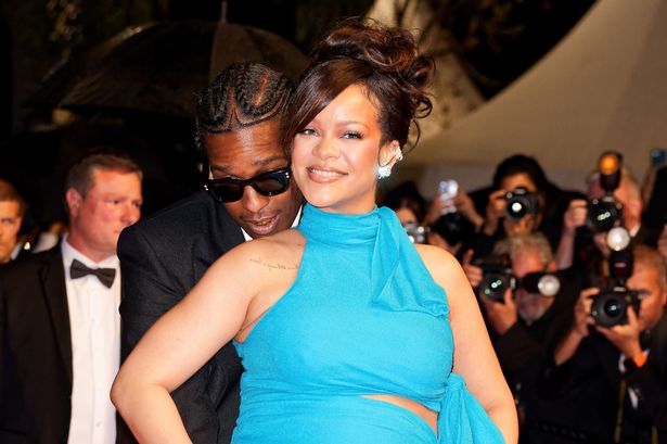 Rihanna and A$AP Rocky 