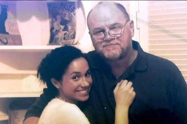 MEGHAN MARKLE AND FATHER THOMAS MARKLE