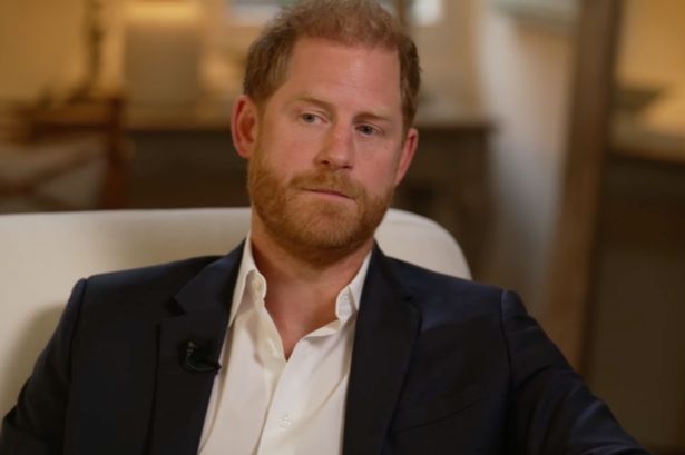 Prince Harry during BBC interview
