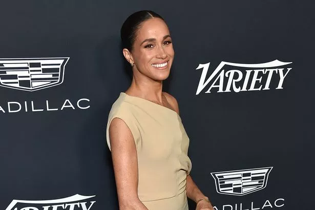 Meghan Markle arrives for Variety's Power of Women event at Mother Wolf in Los Angeles, California, on November 16, 2023. 
